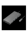LOGILINK  UA0383 - USB 3.2 (GEN 1) STACJA DOKUJĄCA Z 10 PORTAMI I PD (POWER DELIVERY) 100 W, 1X USB-C (PD) / 3X USB 3.0 / 1X HDMI / 1X VGA / 1X RJ45 / - nr 19