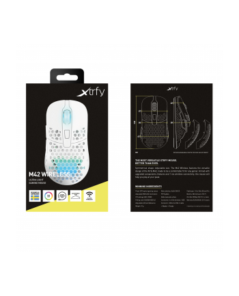 Xtrfy M42 Wireless RGB White (M42WRGBWHITE) nr 1