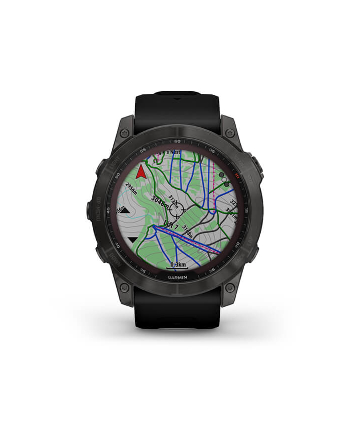 GARMIN Fenix 7X Sapphire Solar Tytanowo-szary (0100254111) główny