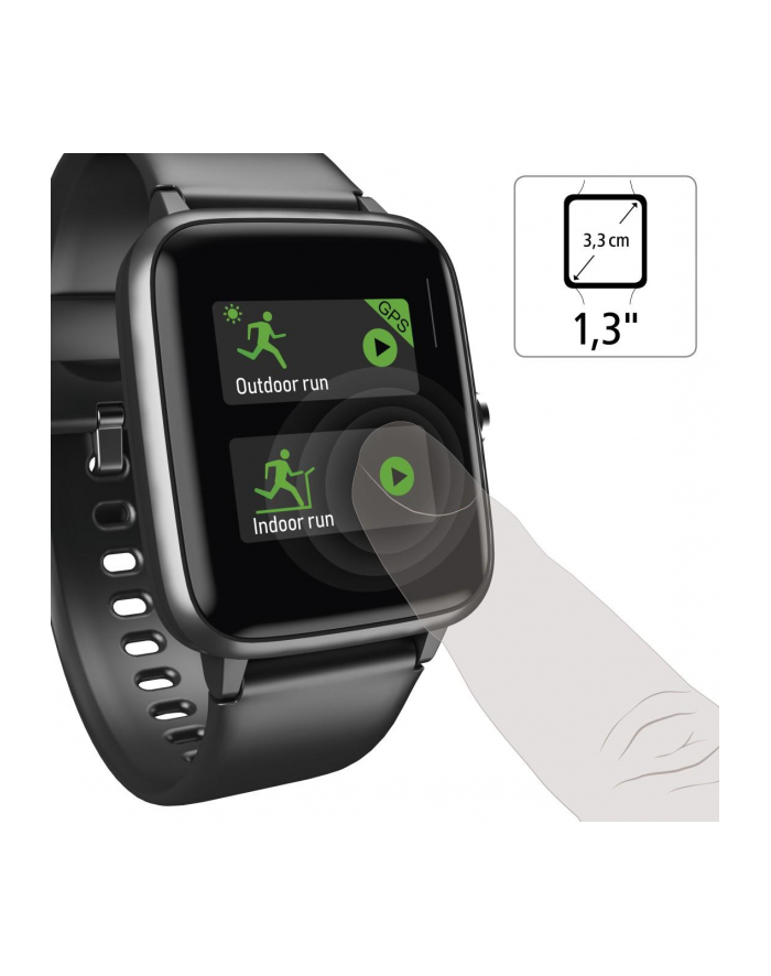 HAMA POLSKA Smartwatch Hama Fit Watch 5910 GPS, czarny główny