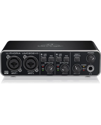 Behringer UMC202HD - Interfejs audio USB