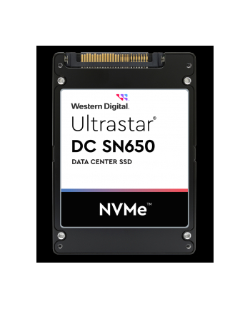 Dysk SSD Western Digital Ultrastar DC SN650 WUS5EA1A1ESP5E3 (15.36 TB; U.3; PCIe NVMe 4.0 ; 1DW/D; ISE) nr 1