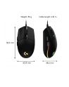 LOGITECH G203 LIGHTSYNC Gaming Mouse Black - nr 21