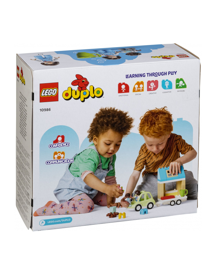 LEGO 10986 DUPLO Town Dom rodzinny na kółkach p3 główny