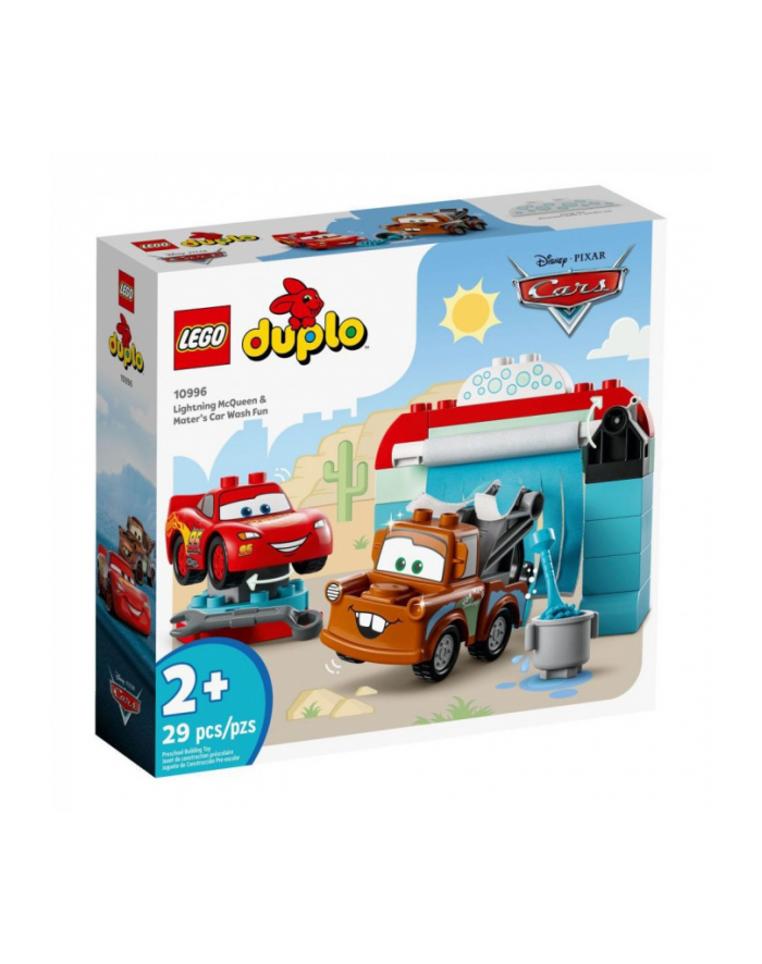 LEGO 10996 DUPLO Disney TM Zygzak McQueen i Złomek myjnia p3 główny