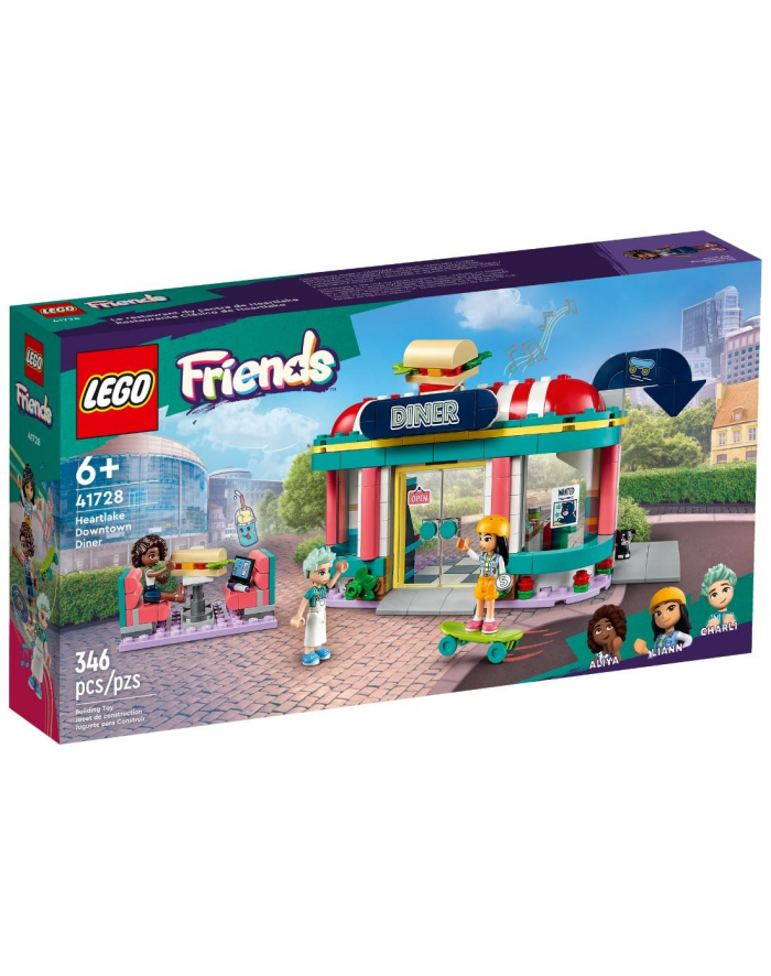 LEGO 41728 FRIENDS Bar w śródmieściu Heartlake p3 główny