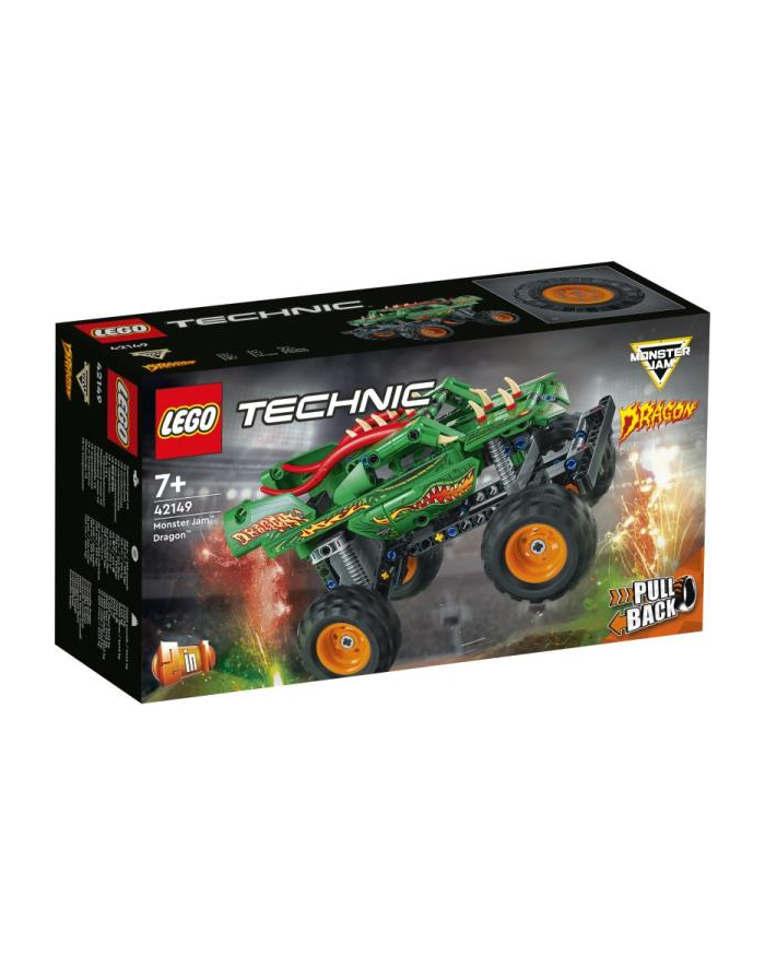 LEGO 42149 TECHNIC Monster Jam Dragon p4 główny