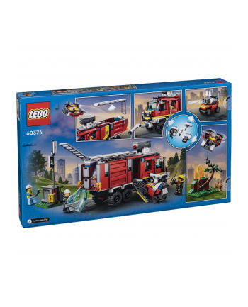 LEGO 60374 CITY Terenowy pojazd straży pożarnej p3