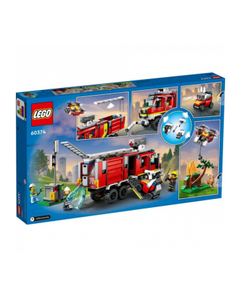 LEGO 60374 CITY Terenowy pojazd straży pożarnej p3