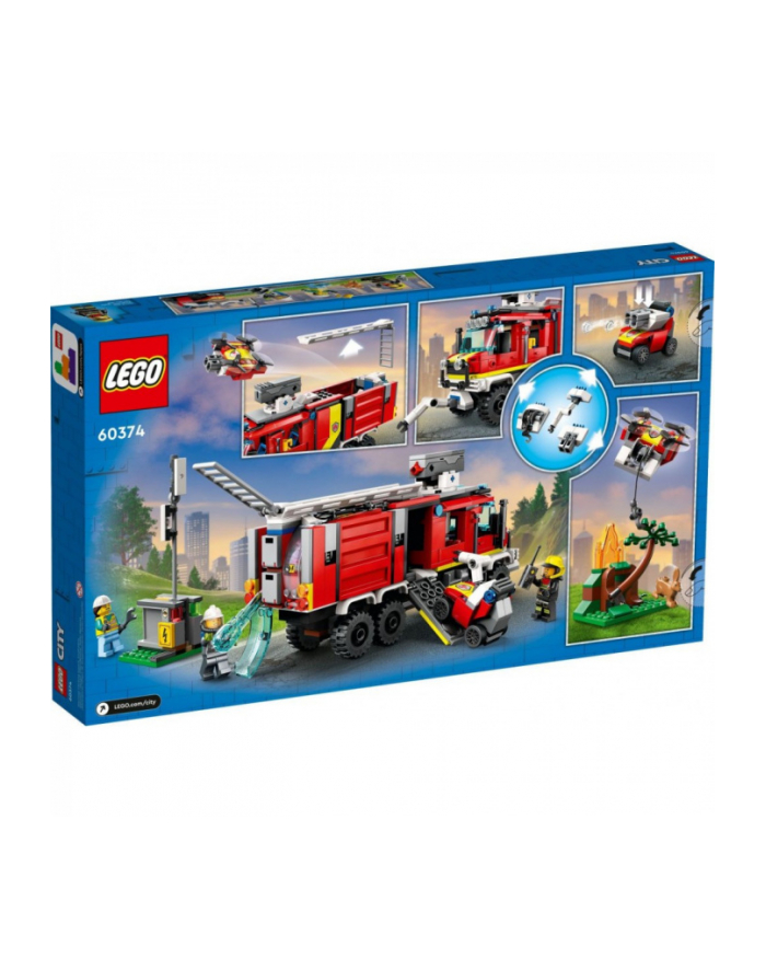 LEGO 60374 CITY Terenowy pojazd straży pożarnej p3 główny