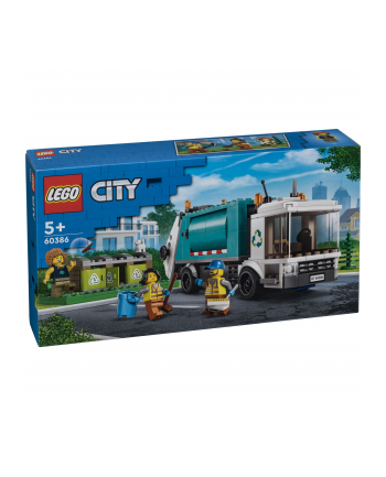 LEGO 60386 CITY Ciężarówka recyklingowa p4