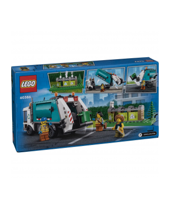 LEGO 60386 CITY Ciężarówka recyklingowa p4