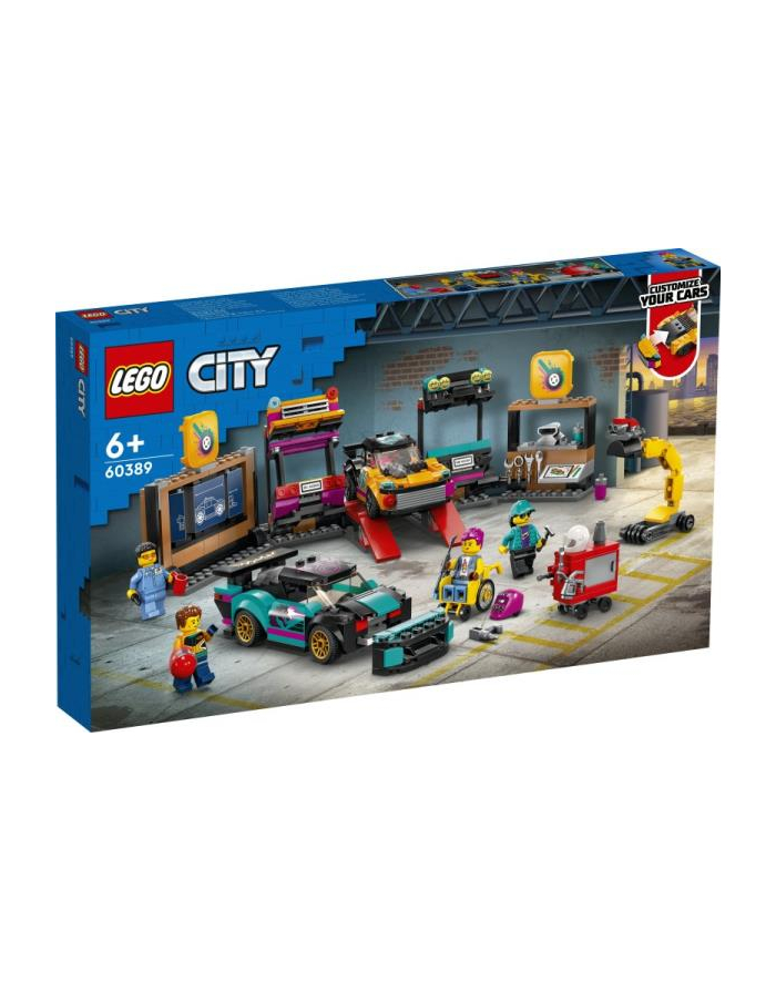 LEGO 60389 CITY Warsztat tuningowania samochodów p3 główny