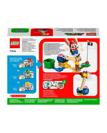 LEGO 71414 SUPER MARIO Conkdor's Noggin Bopper - zestaw rozszerzający p4