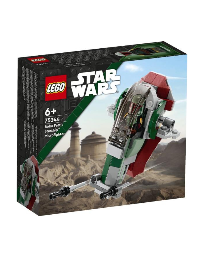 LEGO 75344 STAR WARS Mikromyśliwiec kosmiczny Boby Fetta p4 główny