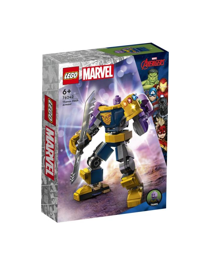 LEGO 76242 SUPER HEROES Mechaniczna zbroja Thanosa p4 główny