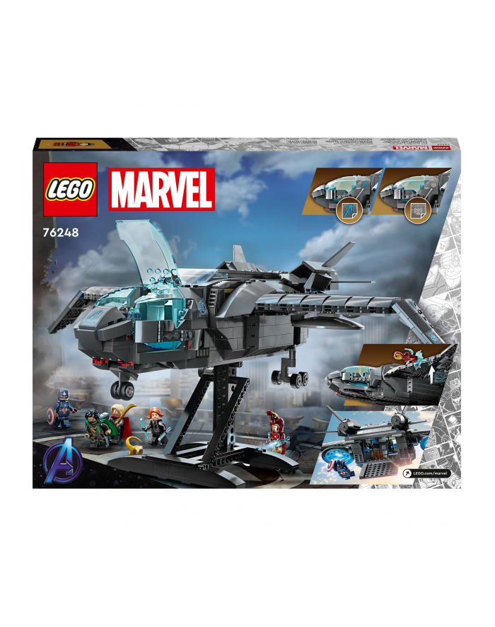 LEGO 76248 SUPER HEROES Quinjet Avengersów p4 główny