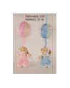 Maskotka Miś w balonie muzyczny z pozytywką 35cm 02659 D-EEF mix cena za 1 szt - nr 1