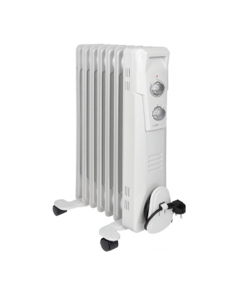 Clatronic oil radiator RA 3735 (White, 7 heating ribs)