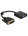 D-ELOCK Adapter DVI-D 24+1 male > VGA female Kolor: CZARNY - nr 3