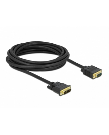 D-ELOCK Cable DVI 12+5 male to VGA male 5m
