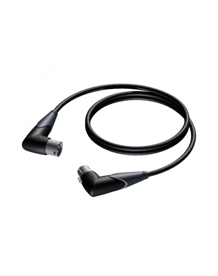 procab Kabel XLR kątowy męski- XLR, kątowy żeński 5 m główny