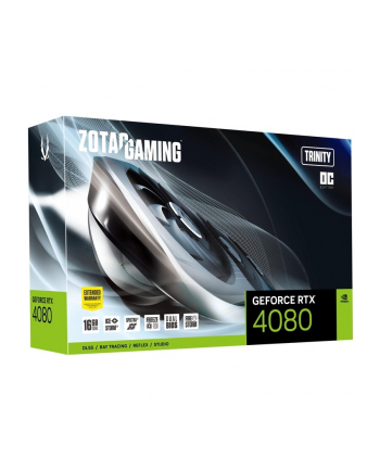 zotac Karta graficzna GeForce RTX 4080 TRINITY OC 16GB GDDR6X 256bit HDMI/3DP