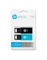 hp inc. Pendrive 32GB USB 2.0 TWINPACK HPFD212-32-TWIN - nr 1