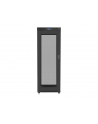 LANBERG szafa rack stojąca 19inch 42U 800x1200 drzwi perforowane czarna flat pack - nr 19