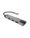 NATEC Multiport Fowler Go USB-C -> Hub USB 3.0 x2 HDMI 4K USB-C PD RJ45 - nr 18