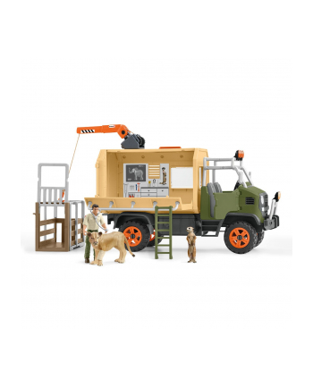 Schleich Wild Life Big Truck Animal Rescue, play figure