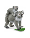 Schleich Wild Life Koala mother with baby, toy figure - nr 1