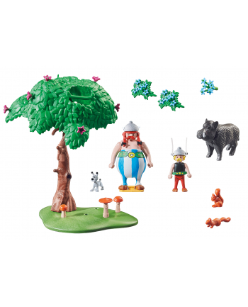 PLAYMOBIL 71160 Asterix: Wild boar hunt, construction toy