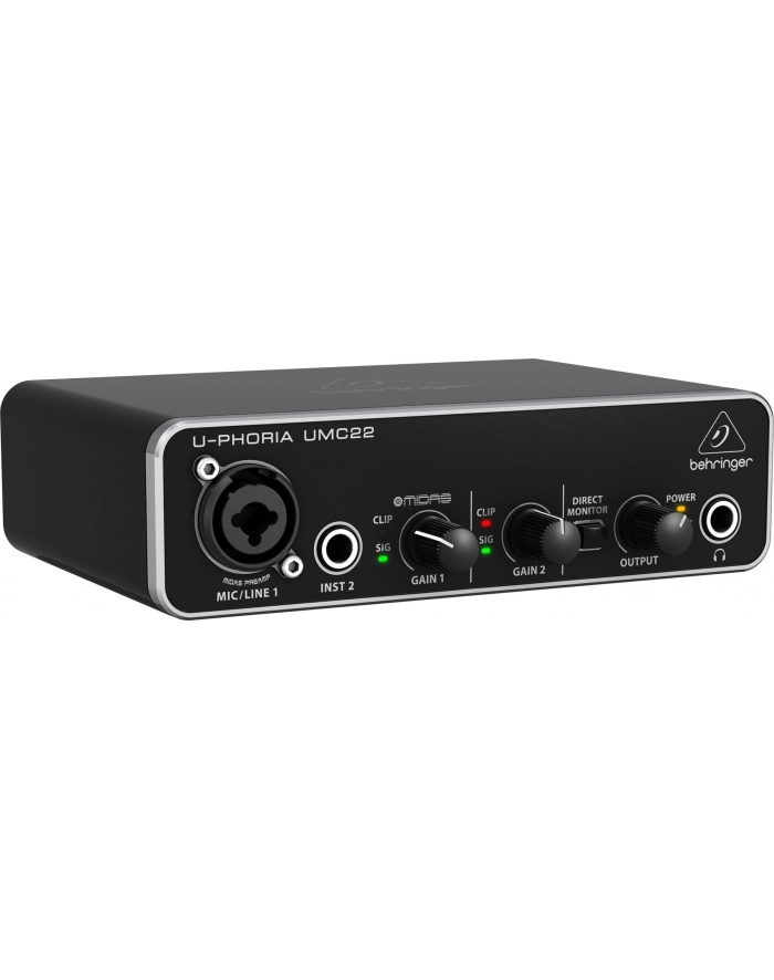 Behringer UMC22 - Interfejs audio USB główny