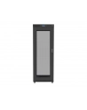 LANBERG szafa rack stojąca 19inch 42U 800x1200 drzwi perforowane czarna flat pack - nr 24