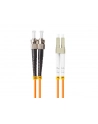 lanberg Patchcord światłowodowy MM ST/UPC-LC/UPC DUPLEX 3.0MM OM2 50/125 LSZH 5m pomarańczowy - nr 2