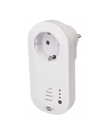 Brennenstuhl Wifi socket, switchable socket (Kolor: BIAŁY)