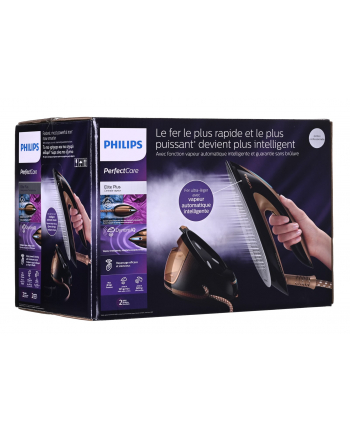 Żelazko z generatorem pary Philips  GC9682/80 (2800W; kolor czarny)