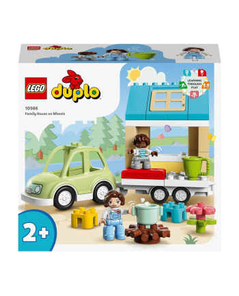 LEGO DUPLO 10986 Town Dom rodzinny na kółkach