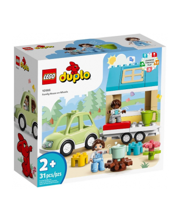 LEGO DUPLO 10986 Town Dom rodzinny na kółkach