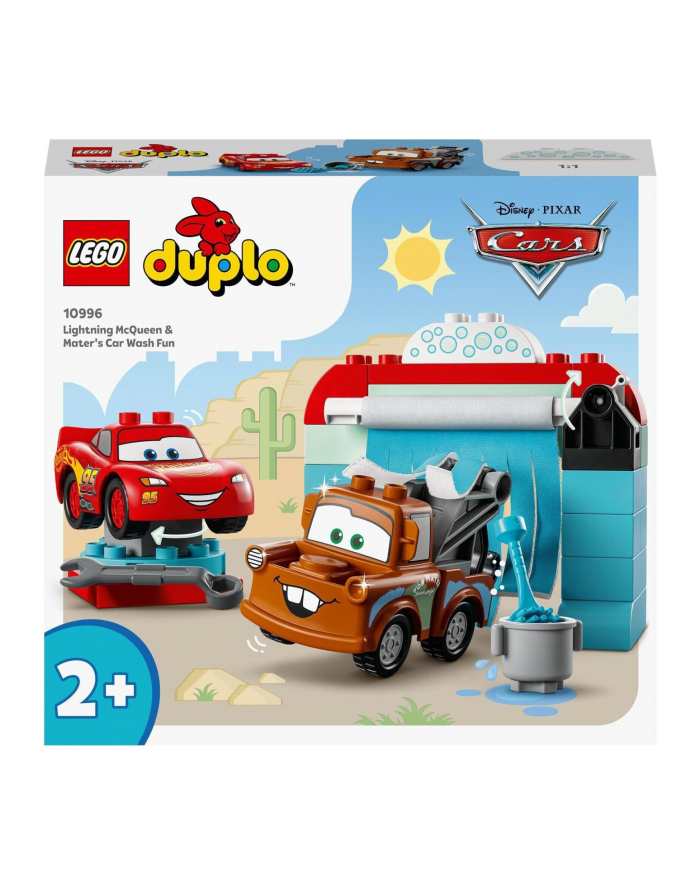 LEGO DUPLO 10996 Disney TM Zygzak McQueen i Złomek myjnia główny
