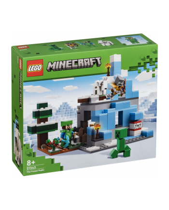 LEGO Minecraft 21243 Ośnieżone szczyty