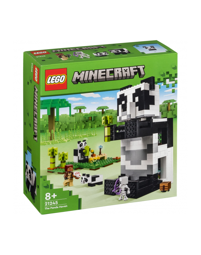 LEGO Minecraft 21245 Rezerwat pandy główny