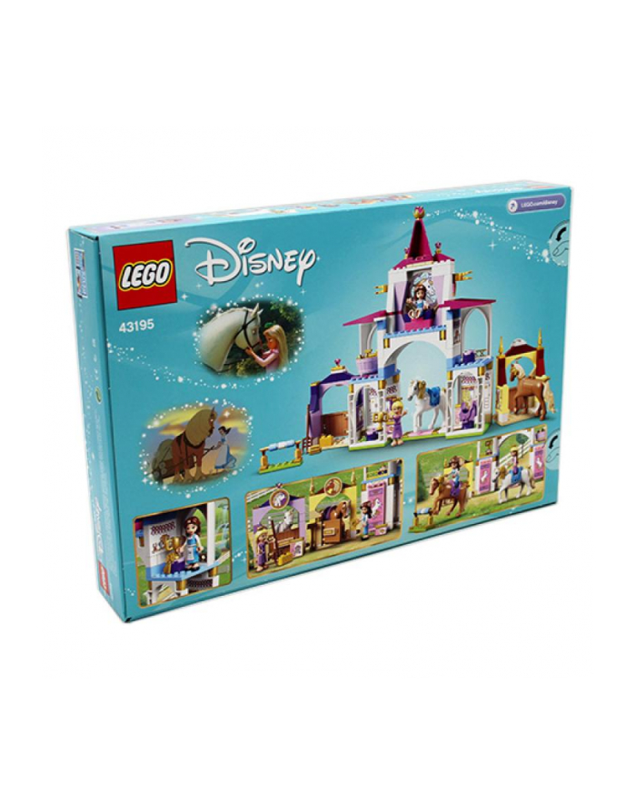 LEGO Disney Princess 43195 Królewskie stajnie Belli i Roszpunki główny