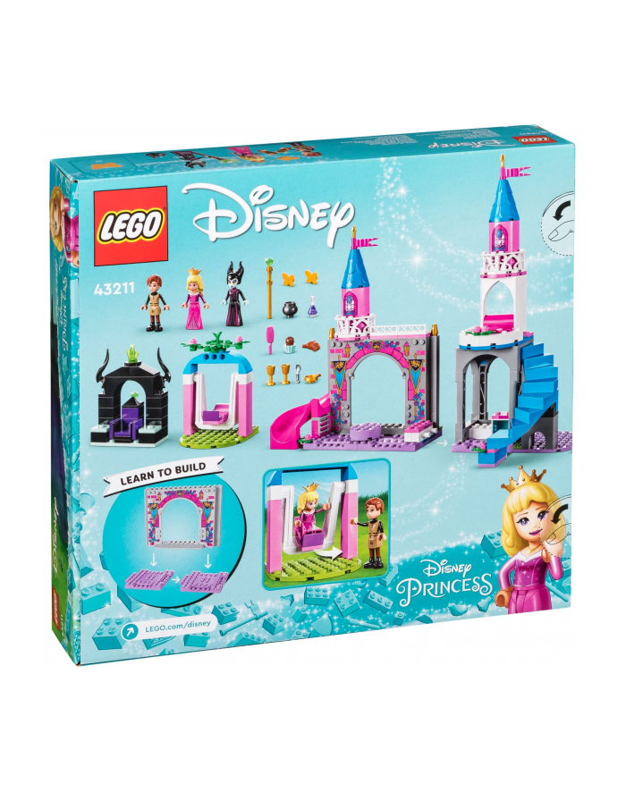 LEGO Disney Princess 43211 Zamek Aurory główny