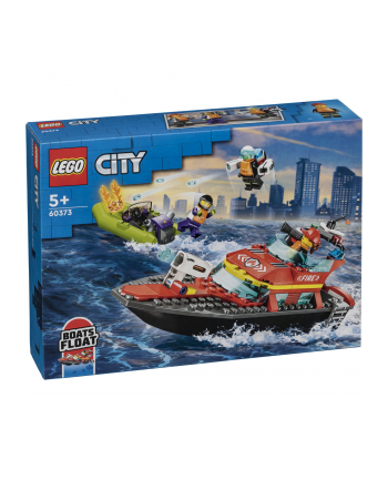 LEGO City 60373 Łódź strażacka