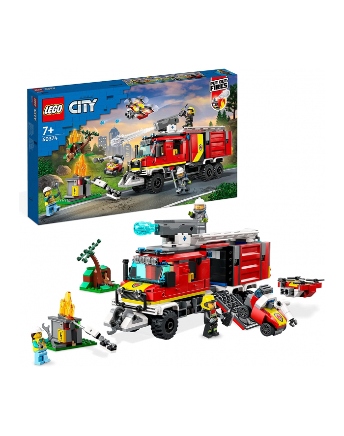 LEGO City 60374 Terenowy pojazd straży pożarnej główny