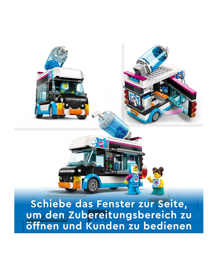 LEGO City 60384 Pingwinia furgonetka ze slushem główny