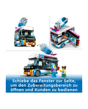 LEGO City 60384 Pingwinia furgonetka ze slushem