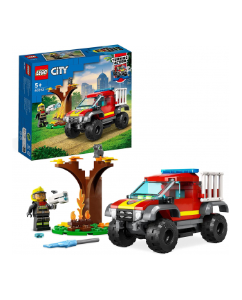 LEGO City 60393 Wóz strazacki 4x4 - misja ratunkowa